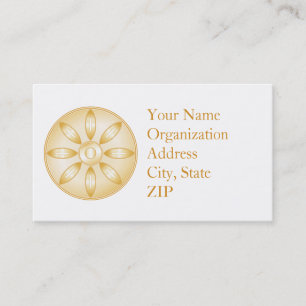 Buddhism Symbol Business Card