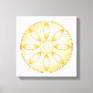 Buddhism Symbol Canvas Print