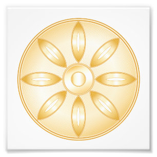 Buddhism Symbol Photo Print