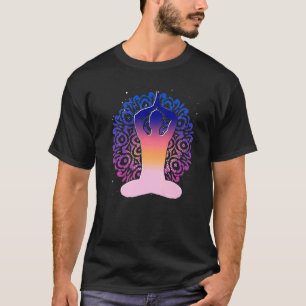 Buddhism Yogi Namaste Colourful Mandala Zen Buddhi T-Shirt