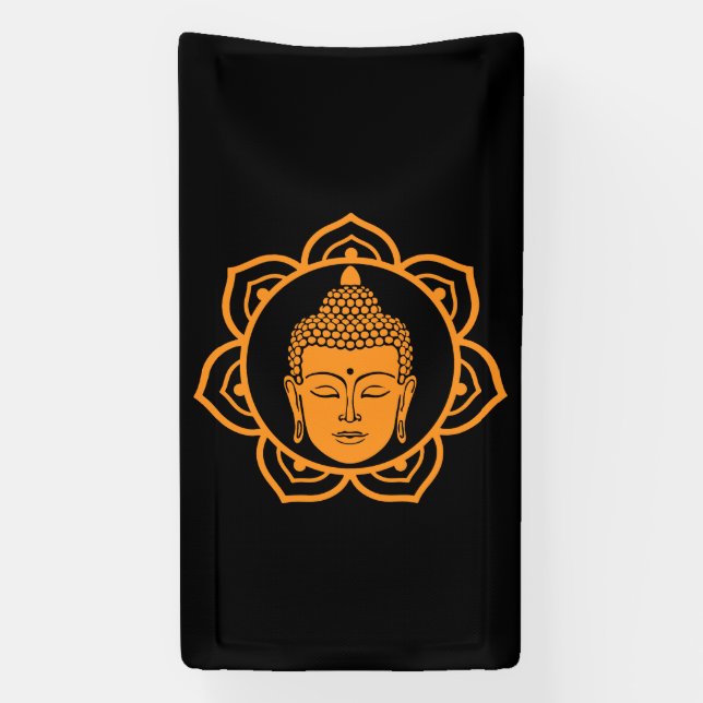 Buddhist Bodhi Day Banner (Vertical)