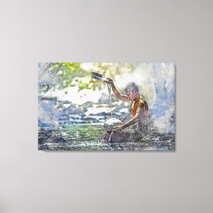 Buddhist Canvas Print