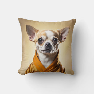 Buddhist Chihuahua Cushion
