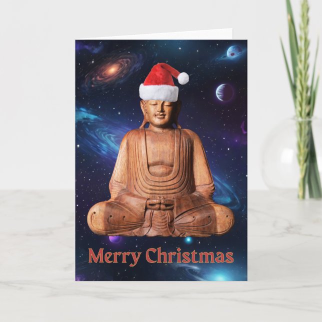 Buddhist Christmas  Holiday Card (Front)
