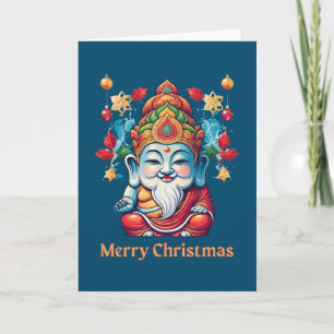 Buddhist Christmas  Holiday Card