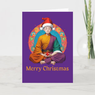 Buddhist Christmas  Holiday Card