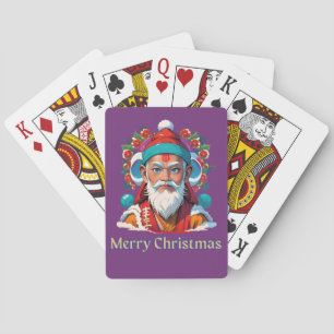 Buddhist Christmas Playing Cards