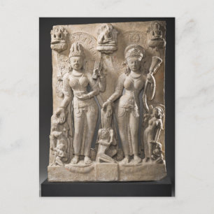 Buddhist Goddesses Tara and Chunda Postcard