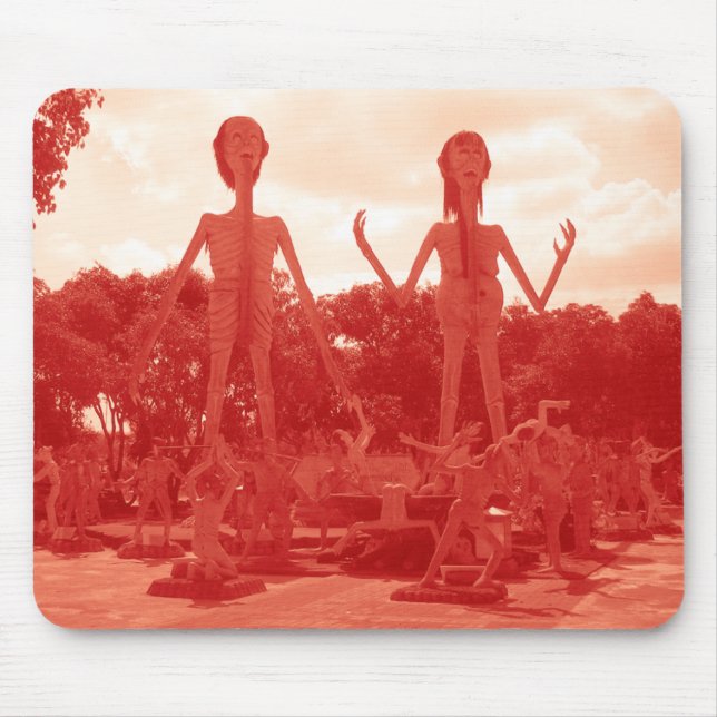 Buddhist Hell ... Thailand Mouse Pad (Front)