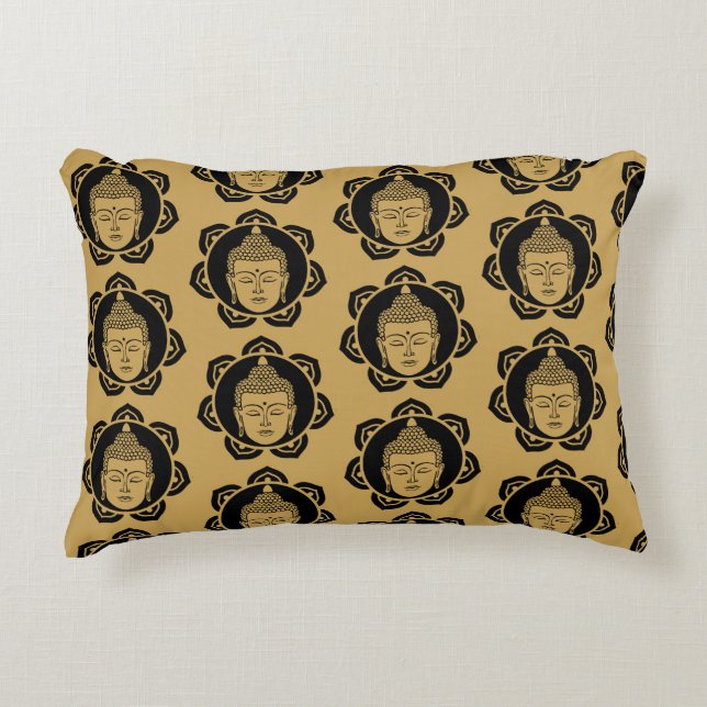 Buddhist holidays decorative cushion (Front)