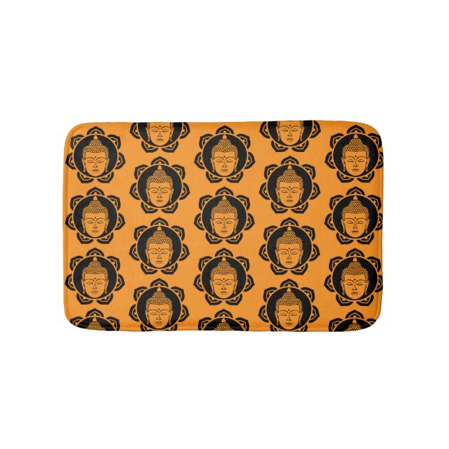 Buddhist Home Decor Bath Mat (Front)