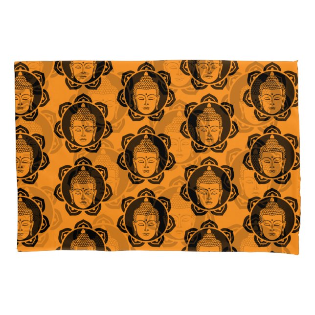 Buddhist Home Decor Pillowcase (Front-Left)