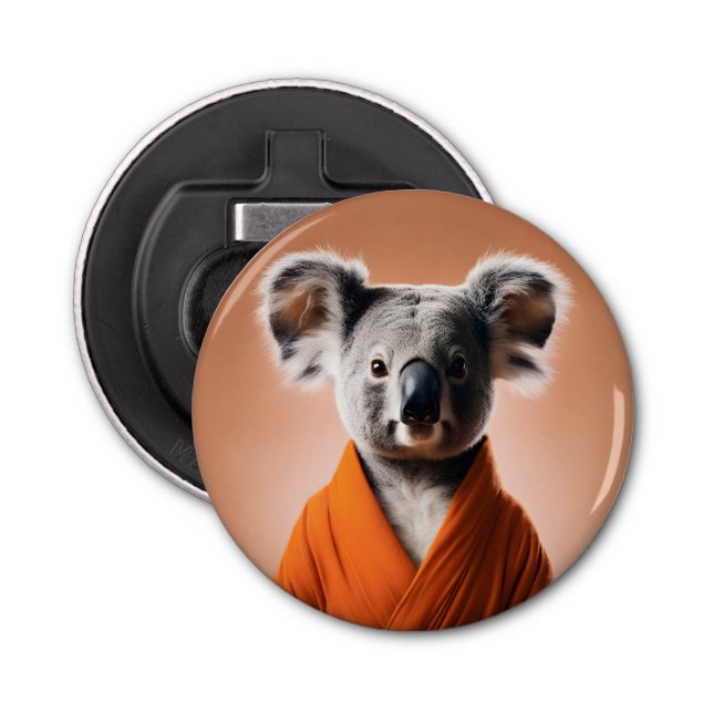Buddhist Koala Bottle Opener (Front)