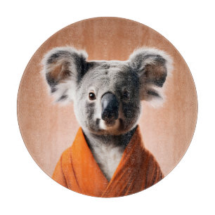 Buddhist Koala Cutting Board