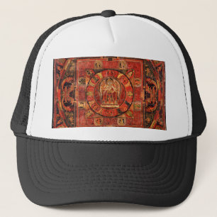 Buddhist Mandala of Compassion Trucker Hat