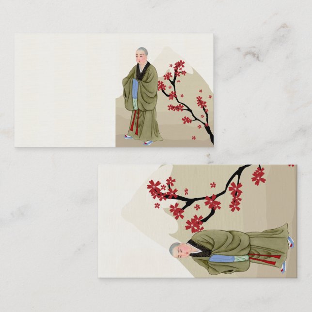 Buddhist Monk Business Card (Front/Back)
