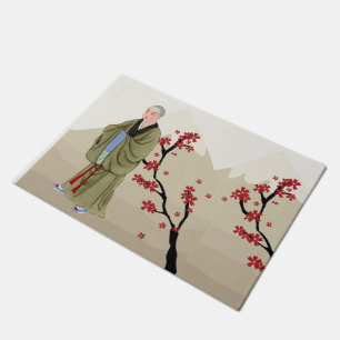Buddhist Monk Doormat