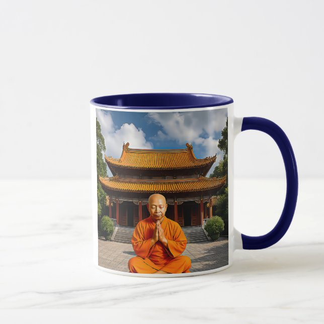Buddhist monk mug (Right)