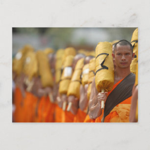 Buddhist Monk Postcard