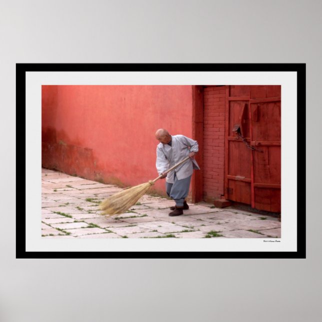 Buddhist Monk Print (Front)