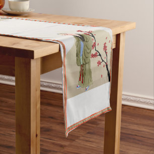 Buddhist Monk Table Runner