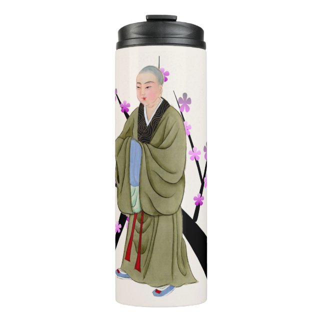 Buddhist Monk Thermal Tumbler (Front)