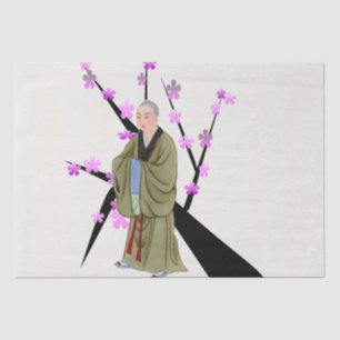 Buddhist Monk Tissue Paper