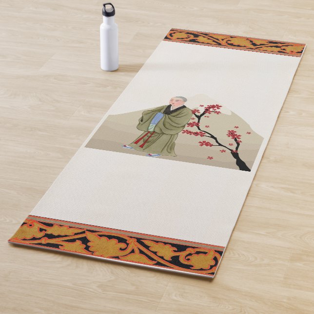 Buddhist Monk Yoga Mat (In Situ)