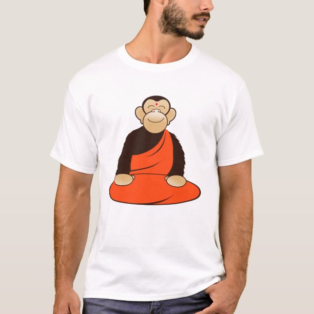 Buddhist Monkey T-Shirt (Front)