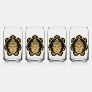 Buddhist Nirvana Day Can Glass