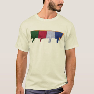 Buddhist Prayer Flags, Kagyu Samye Ling monastery T-Shirt