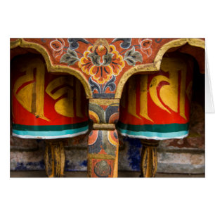 Buddhist praying role, bhutan