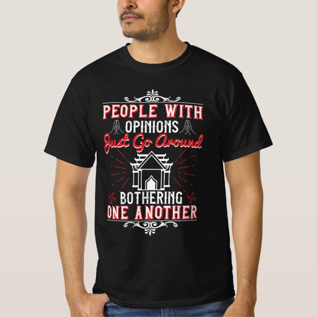 Buddhist quotes Buddhism Gift T-Shirt (Front)