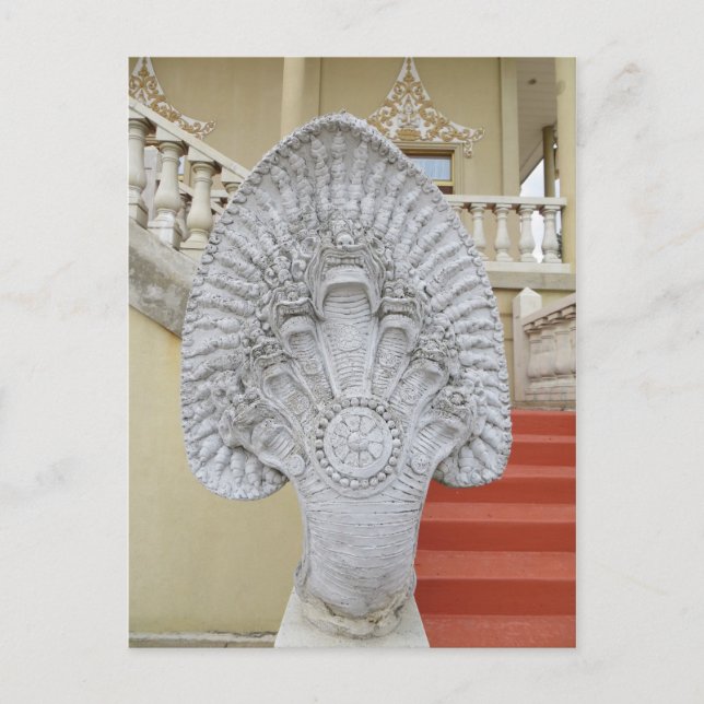 Buddhist Statuary Postcard (Front)