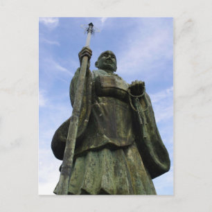 Buddhist Statue of Imayama Kobo Daishi Postcard