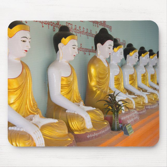 Buddhist statues in Umin Thounzeh Mouse Pad (Front)