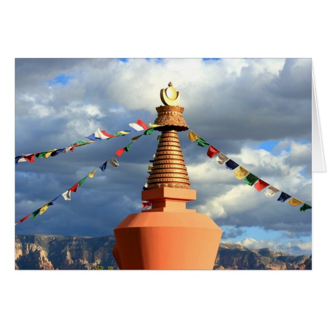 Buddhist Stupa in Sedona, Az (Front Horizontal)