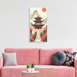 Buddhist Temple Canvas Print
