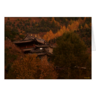 Buddhist Temple Card