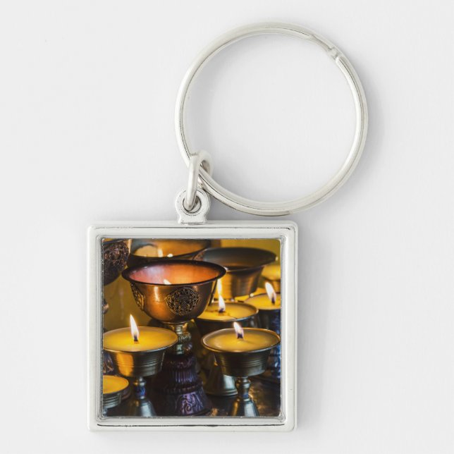 Buddhist Temple | Longwu Monastery Key Ring (Front)