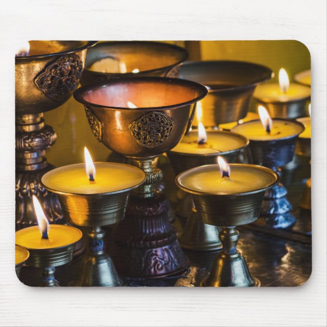 Buddhist Temple | Longwu Monastery Mouse Pad (Front)