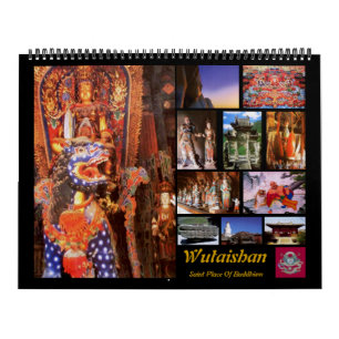 Buddhist Temple Wutaishan Calendar