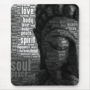 Buddhist Words of Wisdom Mouse Pad