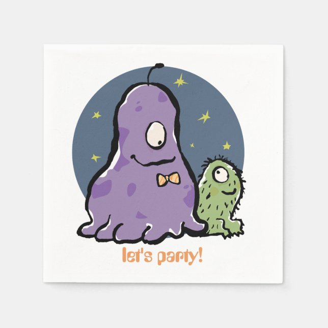 Buddies Napkin (Front)