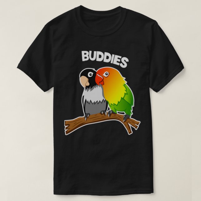 Buddies parrot attitude T-Shirt (Design Front)