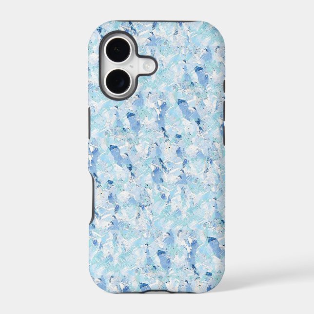 Budding Blue Birds iPhone Case (Back)