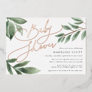 Budding Branch Neutral Botanical Baby Shower