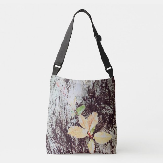 Budding Branch on Tree  Crossbody Bag (Front)
