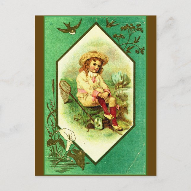 "Budding Scientist" Postcard (Front)