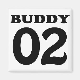 buddy 02 black magnet